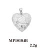 2012 new arrival hot micro setting silver pendant