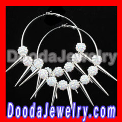 Cheap basketball wives spike earrings Hoops Wholesale