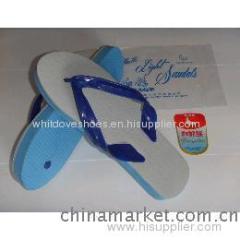 Most cheap white dove pvc slipper2