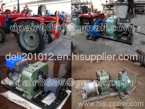 ENGINE WINCH/Cable Drum Winch