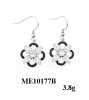 2012 hot micro setting sterling silver earring