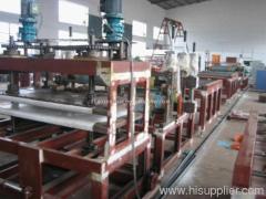 XPS installation board extrusion line