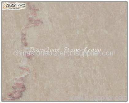 Flower beige marble