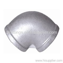 Malleable iron pipe fittings Hot-dipped galvanized elbow 90 92 1090 equal&reducing