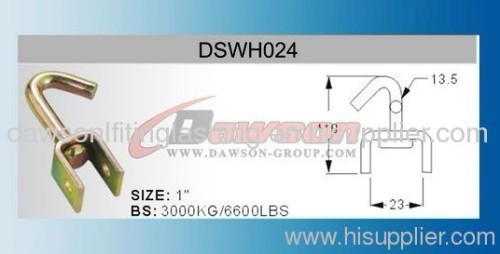 Swivel J Hooks, 3000kg Swivel J Hook , China Manufacturers