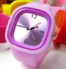 silicone jelly watch