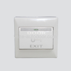 Plastic push button for automatic doors
