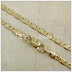 18k gold plated necklace 1420144