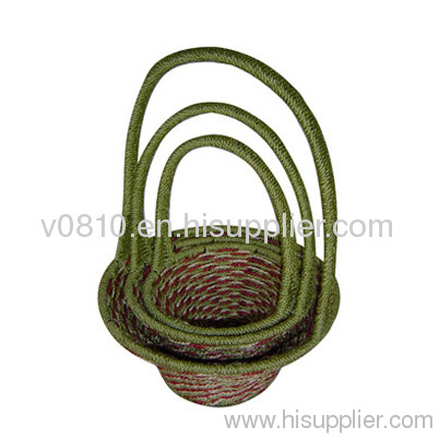 sisal gift basket