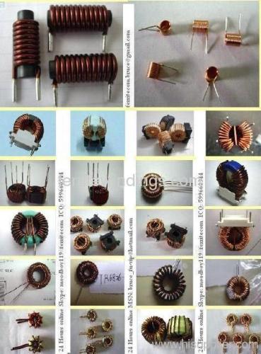 Rod coil inductor/toroidal coil