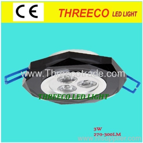 3w Crystal LED Ceiling Lamp