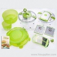 salad chef,salad maker,salad spinner