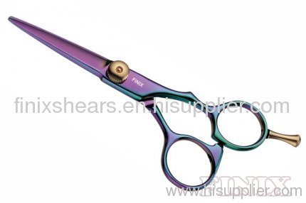 ssional Dark Rainbow Titanium Hair Scissors