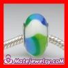 european 925 sterling silver double cores Charm Jewelry Polymer Clay Beads