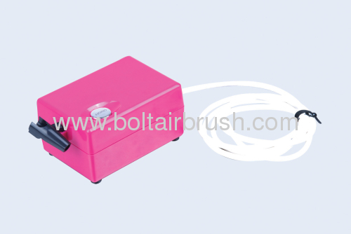 Beauty air compressor for airbrush makeup