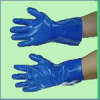 Resistance acid and alkali gloves with latex coated