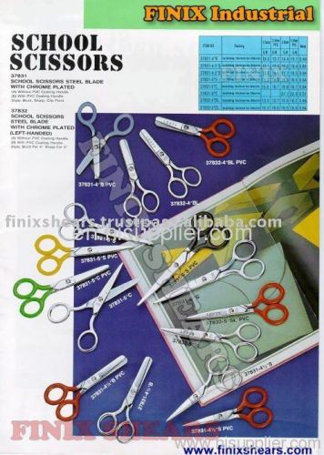 Multicolored Safety School Scissors