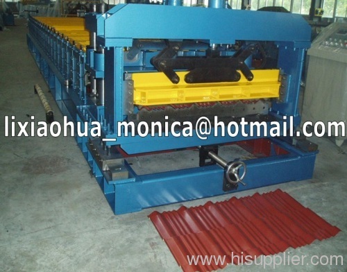 Glazed Tile Roll Forming Machine, Step Tile Roll Forming Machine