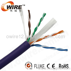 550mhz high speed cca cat6 cable 305m/roll