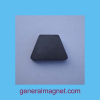 trapezoid ferrite ceramic magnet
