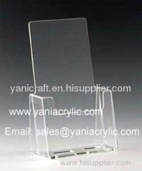 acrylic brochure holder