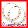 Fashion Basketball Wives pave beads spacer Earrings cheap