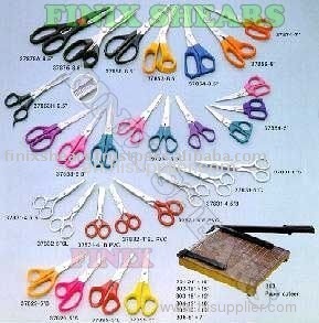 Multicolored Safety Paper Scissors
