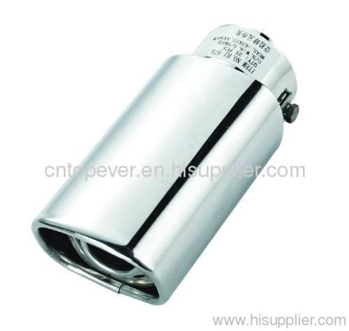 CUSTOM MADE STAINLESS STEEL MUFFLER TIP