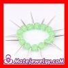 12mm Green Resin Beads Basketball Wives Inspired Spike Bracelets Wholesale