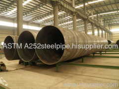 EN10219-2 SSAW steel pipe