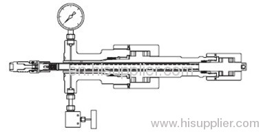 Running& retrieve tool in valve maintenance during pressure holding