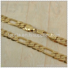 18k gold plated necklace 1430012
