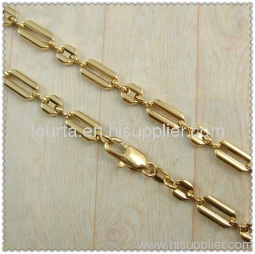 18k gold plated necklace 1430121