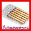 Wholesale DIY Hair Extension Tool Kit 12PCS Wooden Pulling Needle