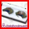 Fashion Radiant Peacock Tail Eye Feather False Eyelash Wholesale