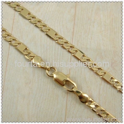 18k gold plated necklace 1440090