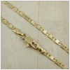 18k gold plated necklace 1440096