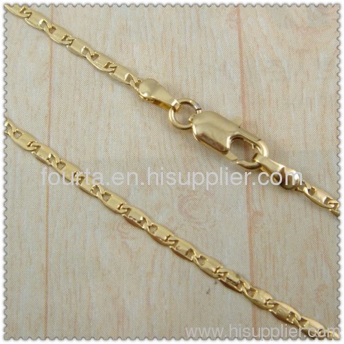 18k gold plated necklace 1440102