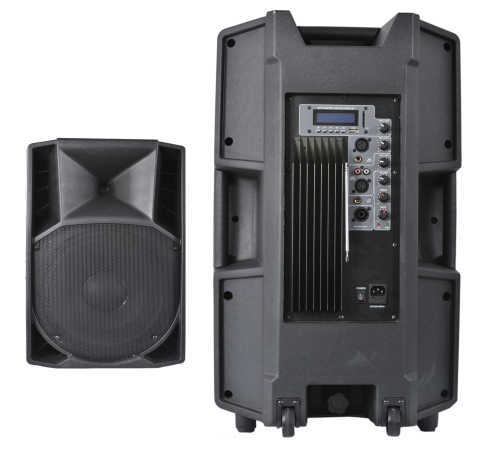 PLASTIC CABINET SPEAKERS with MP3