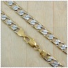 18k gold plated necklace 2410004