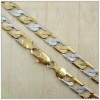 18k gold plated necklace 2410008