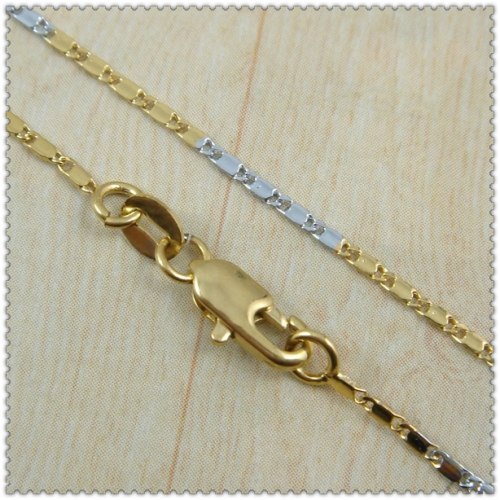 18k gold plated necklace 2420009