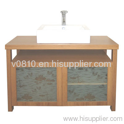 bamboo bathroom cabinet