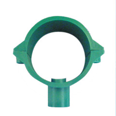 Ductile plastic enter Tube Clamp with screw