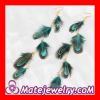 Cheap Blue Extra Long Feather Earrings Wholesale