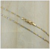 18k gold plated necklace 2420023