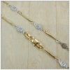 18k gold plated necklace 2420046