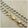 18k gold plated necklace 2430003