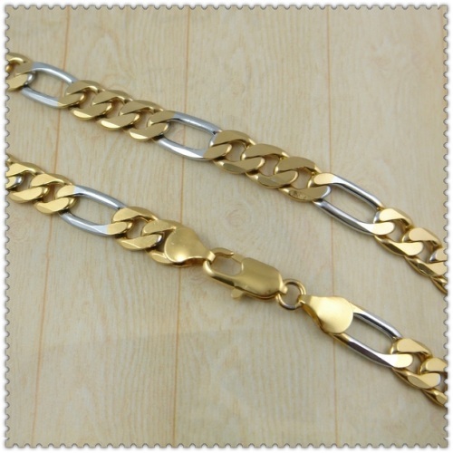 18k gold plated necklace 2430008