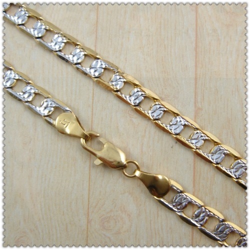 18k gold plated necklace 2440015